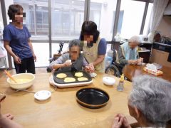 ユニットでお菓子作り