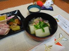 おせち料理　お雑煮