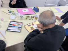 レク活動・絵手紙