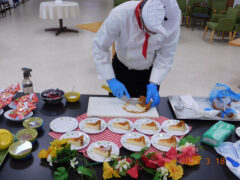 ホーム喫茶を毎月、開催。