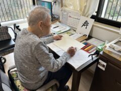 居室での趣味活動