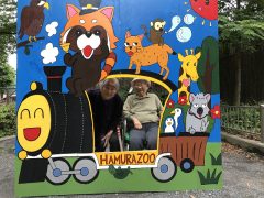 羽村動物園へ外出